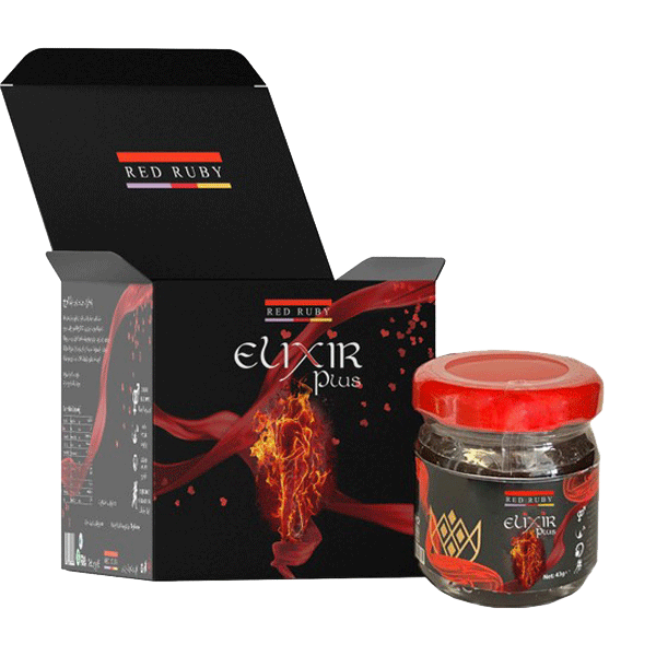 Elixir Plus Safranlı Macun (Red Ruby) 43 Gr.