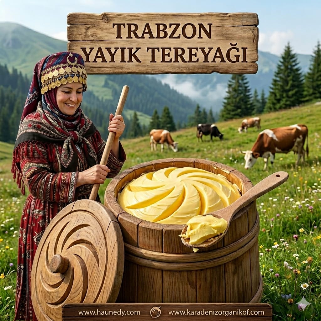 Trabzon Köy Yayık Tereyağı