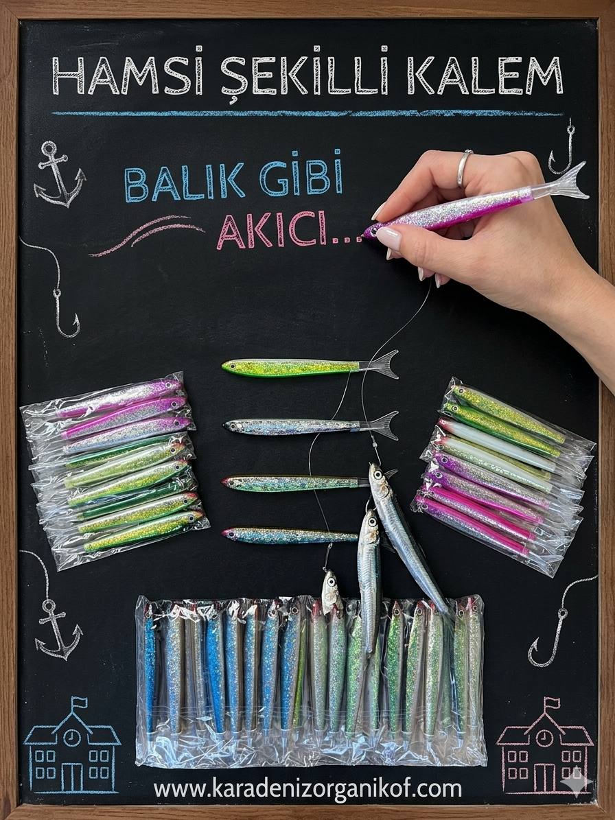 Klavye Değil Hamsi Tutarız: Yazı Yazmayı Eğlenceli Hale Getiren Hamsi Kalemler