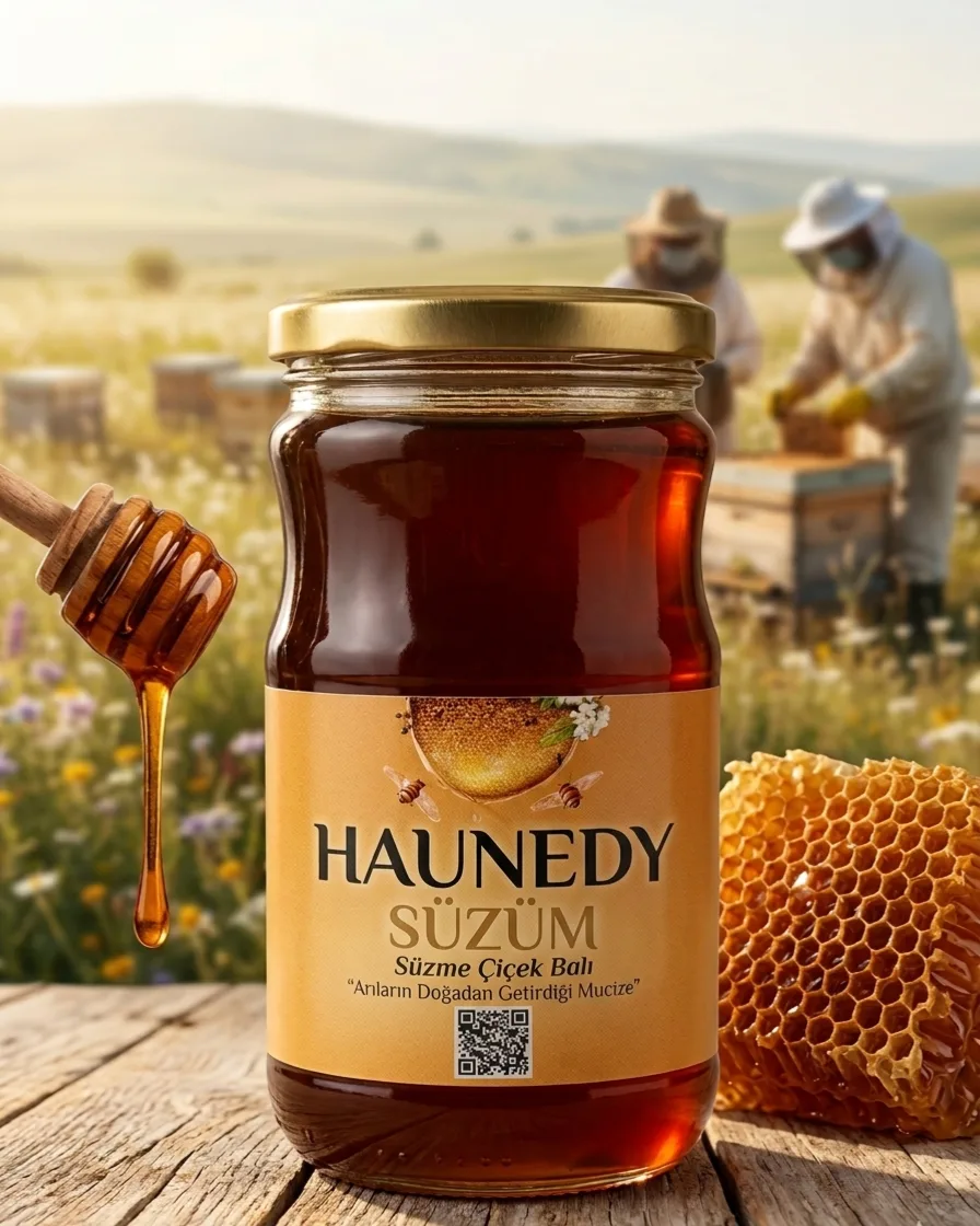 HAUNEDY SÜZÜM SÜZME ÇİÇEK BALI 850 GR.